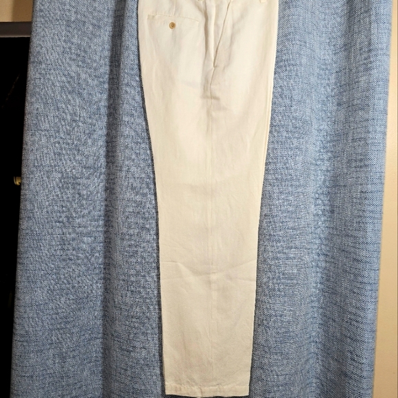 🔥 EUC TASSO ELBA ISLAND LINEN BLEND PANTS - Picture 7 of 15